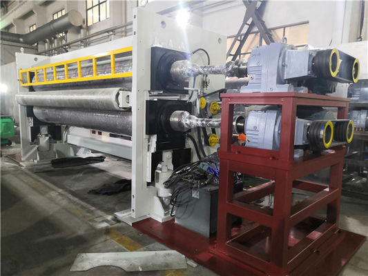 850mm التقويم المتداول آلة ، آلة تقويم النسيج عالية السرعة