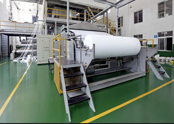 شهادة CE 2400mm PP تذوب في مهب آلة النسيج